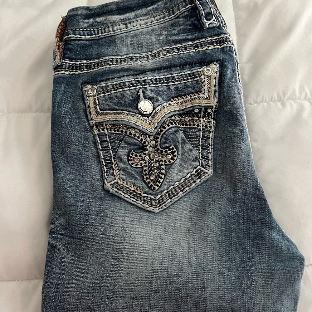 Rock Revival Embellished Skinny Jeans